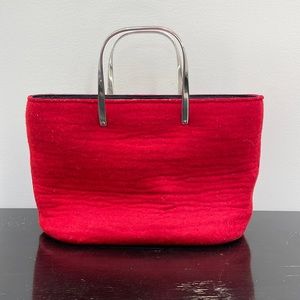 Red Ralph Lauren Hand Bag